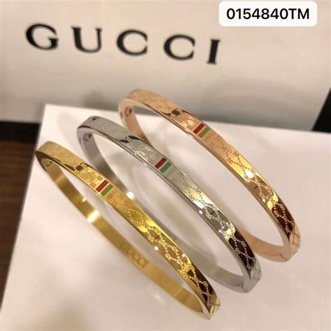 gucci black bracelet|Gucci cuff bracelets for women.